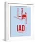 Iad Washington Poster 2-NaxArt-Framed Art Print