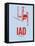 Iad Washington Poster 2-NaxArt-Framed Stretched Canvas