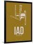 Iad Washington Poster 3-NaxArt-Framed Art Print