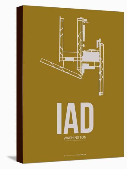 Iad Washington Poster 3-NaxArt-Stretched Canvas