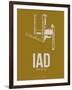 Iad Washington Poster 3-NaxArt-Framed Art Print