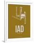 Iad Washington Poster 3-NaxArt-Framed Art Print