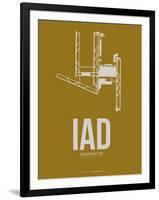 Iad Washington Poster 3-NaxArt-Framed Art Print