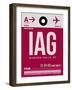 IAG Niagara Falls Luggage Tag I-NaxArt-Framed Art Print