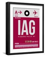 IAG Niagara Falls Luggage Tag I-NaxArt-Framed Art Print