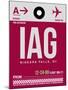IAG Niagara Falls Luggage Tag I-NaxArt-Mounted Art Print