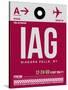 IAG Niagara Falls Luggage Tag I-NaxArt-Stretched Canvas