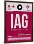 IAG Niagara Falls Luggage Tag I-NaxArt-Framed Art Print