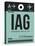 IAG Niagara Falls Luggage Tag II-NaxArt-Stretched Canvas