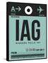IAG Niagara Falls Luggage Tag II-NaxArt-Framed Stretched Canvas