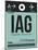 IAG Niagara Falls Luggage Tag II-NaxArt-Mounted Art Print