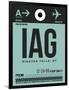 IAG Niagara Falls Luggage Tag II-NaxArt-Framed Art Print