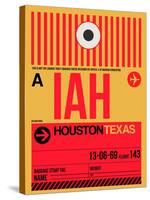 IAH Houston Luggage Tag 1-NaxArt-Stretched Canvas