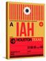 IAH Houston Luggage Tag 1-NaxArt-Stretched Canvas