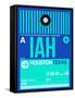IAH Houston Luggage Tag 2-NaxArt-Framed Stretched Canvas