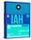 IAH Houston Luggage Tag 2-NaxArt-Stretched Canvas