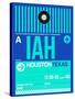 IAH Houston Luggage Tag 2-NaxArt-Stretched Canvas