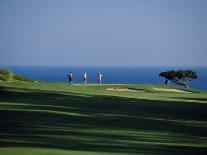 Golfers Play on the Championship Course, Algarve, Portugal-Ian Aitken-Stretched Canvas