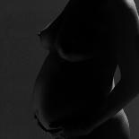 Pregnant Woman And Son-Ian Boddy-Photographic Print