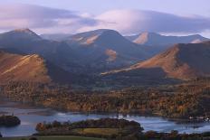 View over Derwentwater of Newlands Valley, Lake District Nat'l Pk, Cumbria, England, UK-Ian Egner-Photographic Print