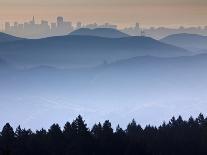 He View from the Summit of Mt. Tamalpais Looking Back Towards the City of San Francisco, Ca-Ian Shive-Photographic Print