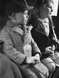 Director Carol Reed Sitting on the Set of His Movie "Odd Man Out"-Ian Smith-Premium Photographic Print