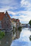 Leie Canal, Ghent, Flanders, Belgium-Ian Trower-Photographic Print