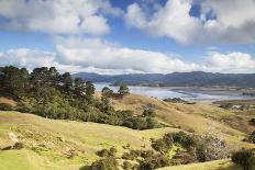 View of Manaia Harbour and Farmland-Ian-Photographic Print