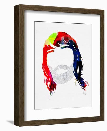 Ian Watercolor-Lora Feldman-Framed Art Print