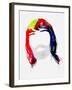 Ian Watercolor-Lora Feldman-Framed Art Print