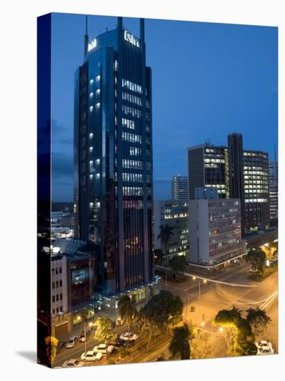 IandM Bank Tower, Kenyatta Avenue, Nairobi, Kenya-Peter Adams-Stretched Canvas