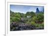 Iao Needle and Grass Shack, Iao Valley State Park, Maui, Hawaii, Usa-Roddy Scheer-Framed Photographic Print