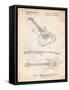 Ibanez Pro 540Rbb Electric Guitar Patent-Cole Borders-Framed Stretched Canvas