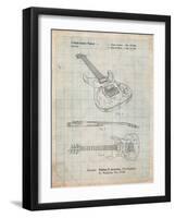 Ibanez Pro 540Rbb Electric Guitar Patent-Cole Borders-Framed Art Print