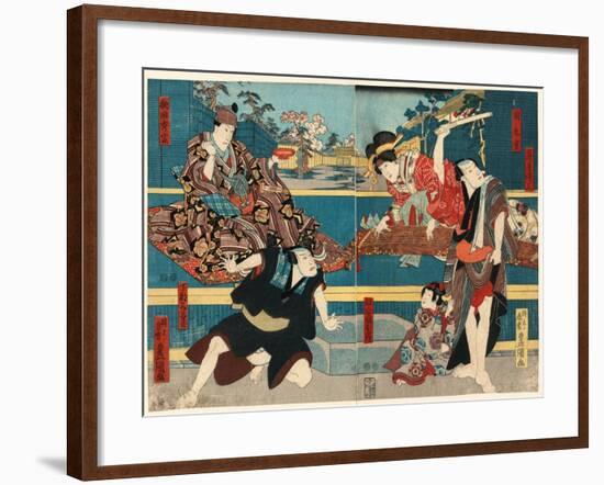 Ibaragiya Denzo Ibaragiya Kokonoe Akita Hideie Hoka-null-Framed Giclee Print