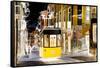 Iberian Negative Collection - Lisbon Tramway-Philippe Hugonnard-Framed Stretched Canvas