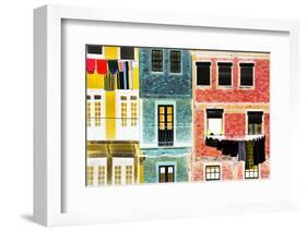 Iberian Negative Collection - Porto Facades-Philippe Hugonnard-Framed Photographic Print