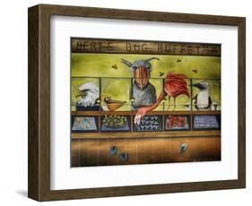 Iberts Bug Buffet-Leah Saulnier-Framed Giclee Print