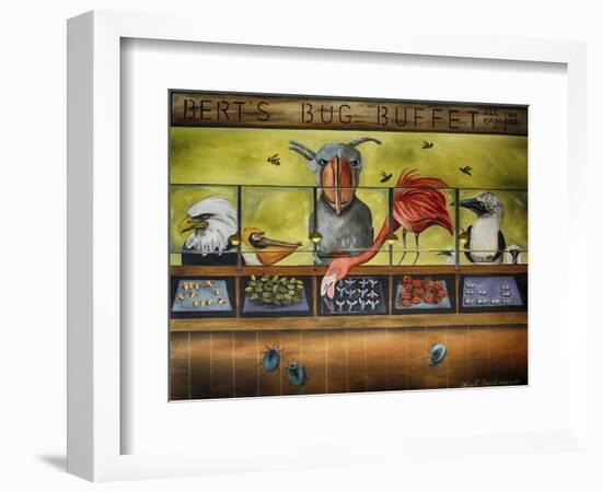 Iberts Bug Buffet-Leah Saulnier-Framed Giclee Print