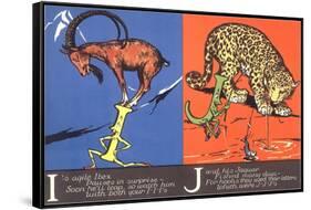 Ibex and Jaguar-null-Framed Stretched Canvas