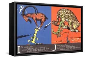 Ibex and Jaguar-null-Framed Stretched Canvas