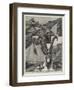 Ibex-Shooting in the Himalayas-Richard Caton Woodville II-Framed Giclee Print