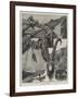 Ibex-Shooting in the Himalayas-Richard Caton Woodville II-Framed Giclee Print