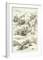 Ibex-Shooting in the Shigar Nullahs, Baltistan, Himalayas-null-Framed Giclee Print