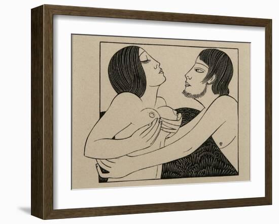 Ibi Dabo Tibi, 1925-Eric Gill-Framed Giclee Print