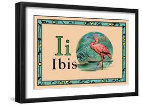 Ibis-null-Framed Art Print