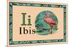 Ibis-null-Mounted Art Print