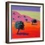 Ibiza, 2021 (acrylic on board)-Paul Powis-Framed Giclee Print