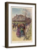 Ibiza: a Typical Sunday Morning-null-Framed Art Print