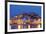 Ibiza Harbour at Night, Ibiza, Balearic Islands, Spain, Europe-Neil Farrin-Framed Photographic Print